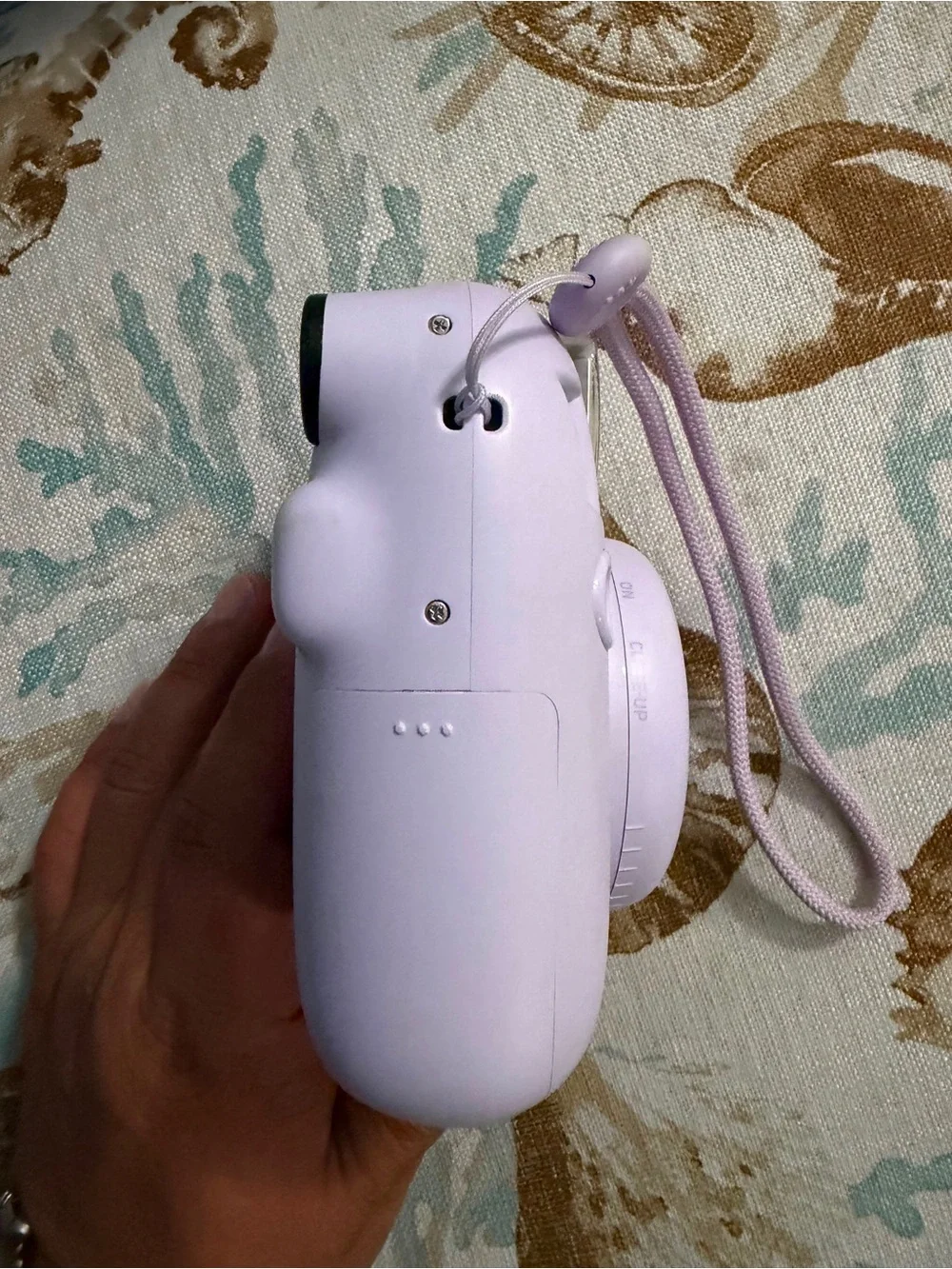 Fujifilm Instax Mini 12 Instant Camera - Lavender with 2 cases.